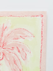 Mini Toile Palm No. 7 (pink & lime)