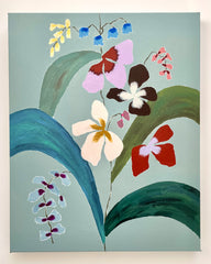 Fabled Floral in Aquamarine