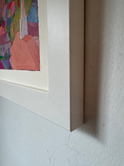 Pink Church with Trees