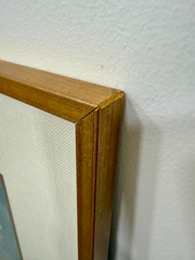 Blue Framed Abstract 2