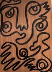 Mini Fingers and Faces in Brown and Black