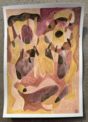 Face in Earth Tones