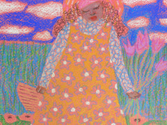 Gullah Girl in Pinafore (Front)