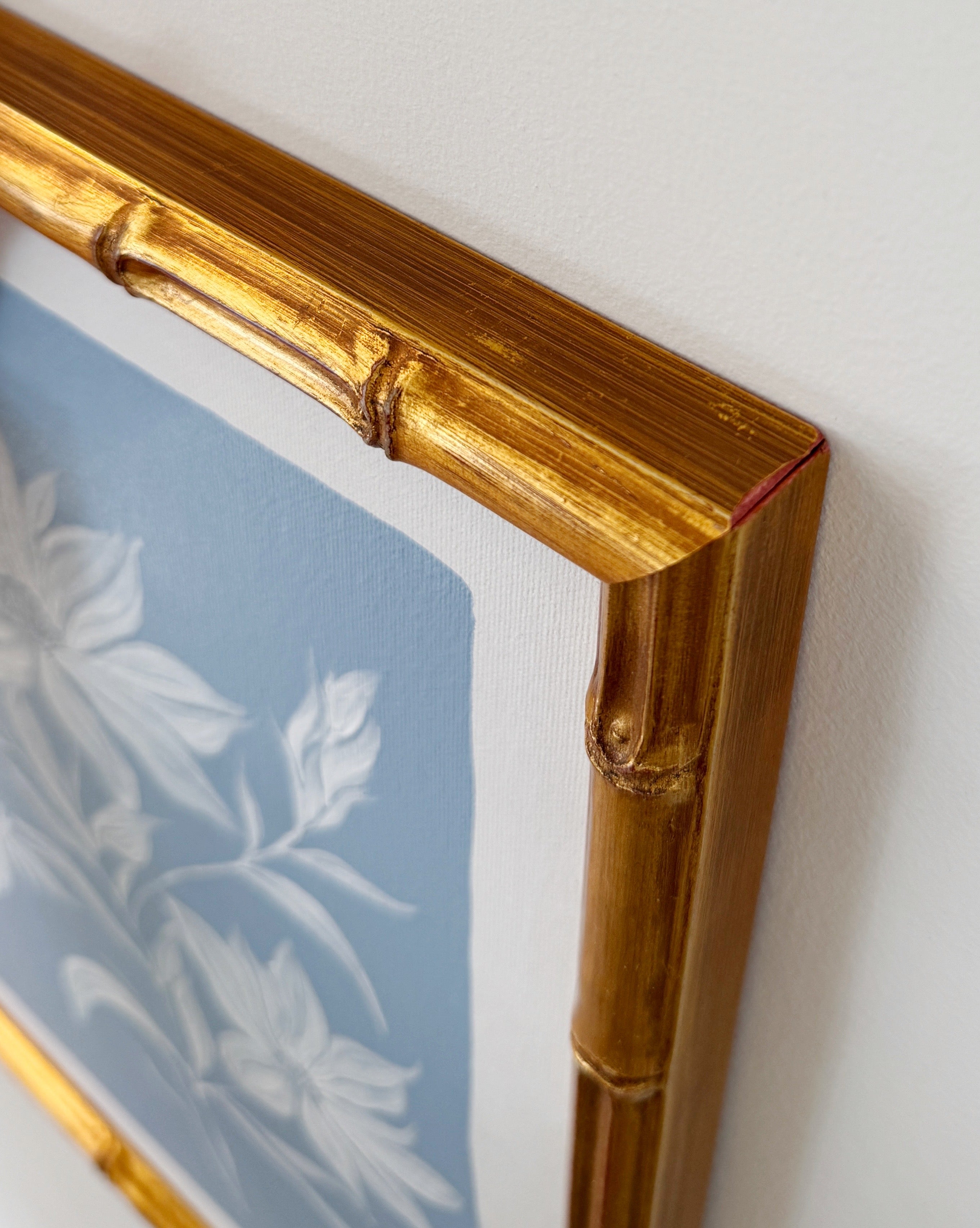 Coastal Floral on Blue