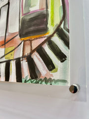 Piano and Flowers