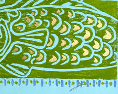 Blue Green Fishies