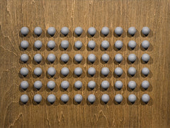 Elephant Ear Gray Spheres