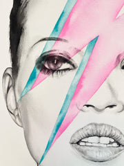 Kate Moss x Ziggy Stardust