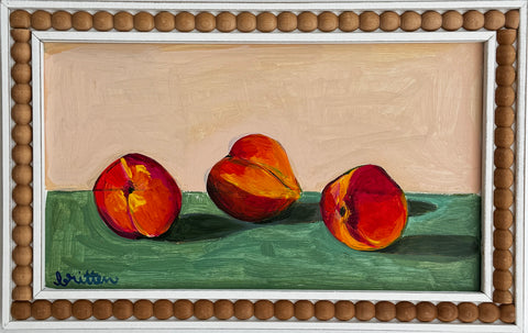 Peaches with Matisse - Blush and Green