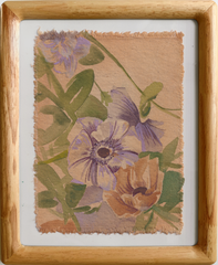 Ranunculus and Sweet Pea