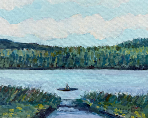 Kayak on the Lake