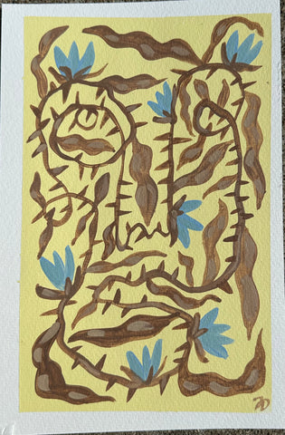 Fingers and Faces in Butter 1