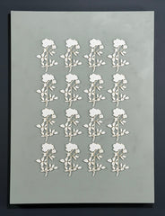 Sixteen Roses on Sage