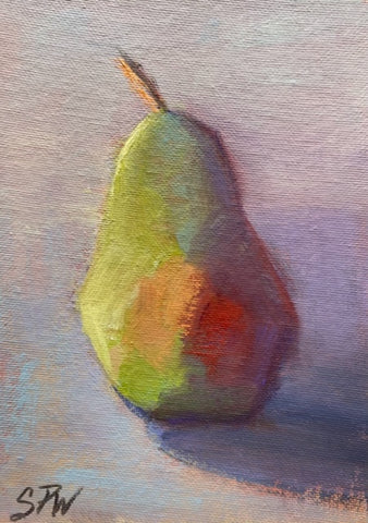 Sunlit Pear