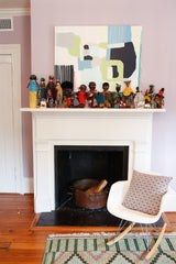 Artist: Cindy DeAntonio; Interior Design: Jenny Keenan Design; Photography: Charlotte Elizabeth