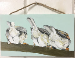 Behind Birds
