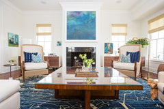 Artist: Lynne Hamontree; Interior Design: Cortney Bishop Design
