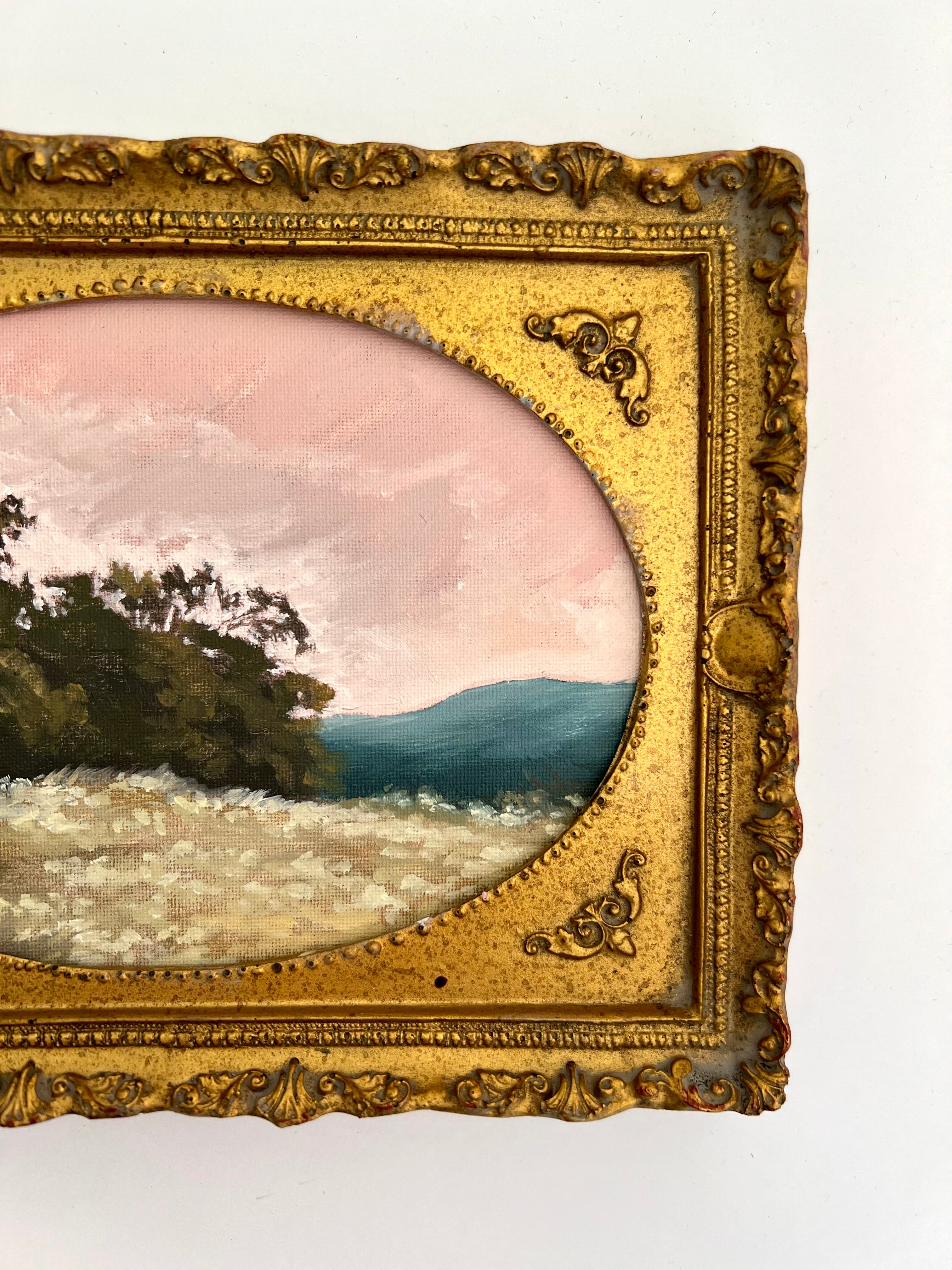Soft Pink Vignette