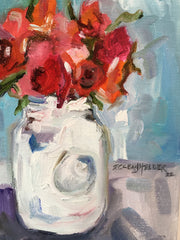 Coral Rose Bouquet