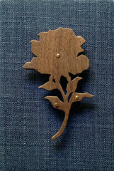 Single Stem Rose (Walnut) 1